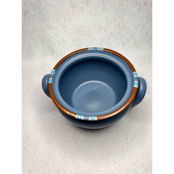 Dansk Mesa Sky Blue Stoneware‎ covered onion Soup Tureen with Lid - Picture 4 of 4